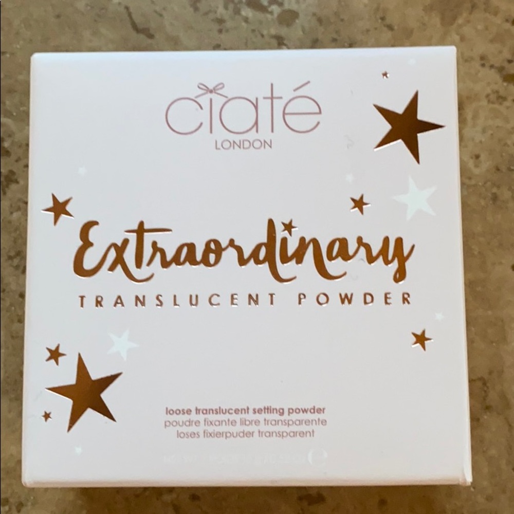New in box! Ciate London translucent powder